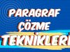 DAHA ETKİN PARAĞRAF SORUSU ÇÖZME TEKNİKLERİ